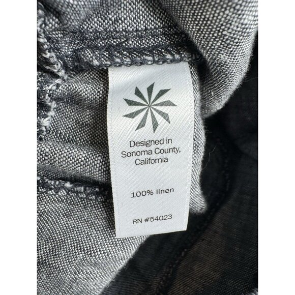 Athleta Women's Heathered Linen Striaght Leg Size 2 Pants - Picture 8 of 9